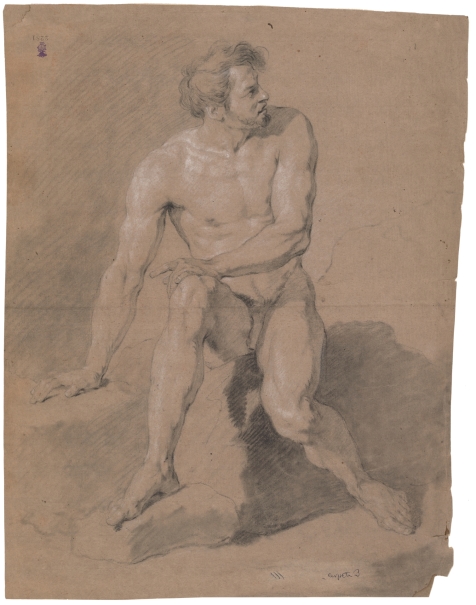 Desnudo académico masculino Desnudo varonil Colección Museo