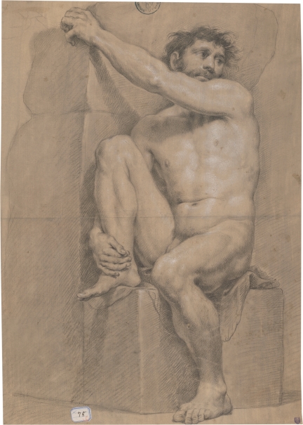 Desnudo académico masculino Colección Museo Nacional del Prado