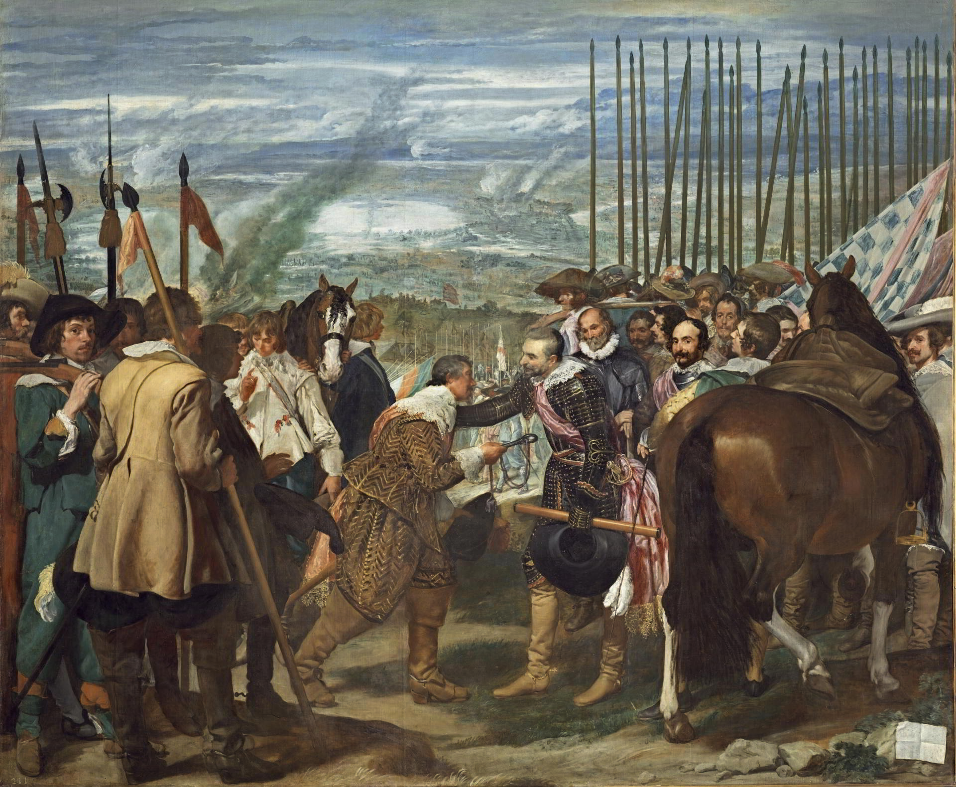 Las lanzas o La rendición de Breda - Colección - Museo Nacional del Prado
