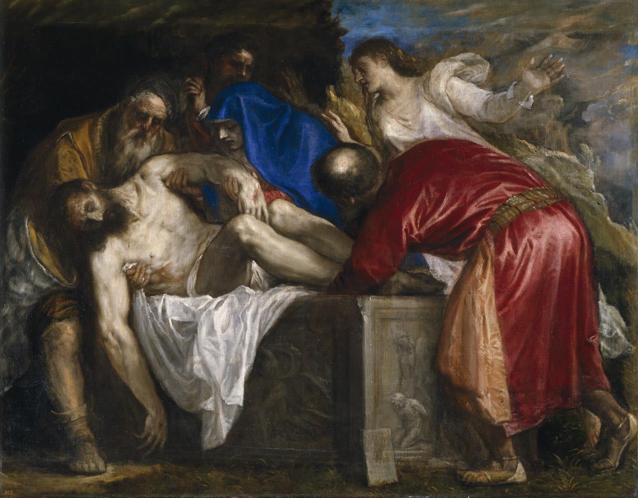 Entierro de Cristo, El [Tiziano] - Museo Nacional del Prado