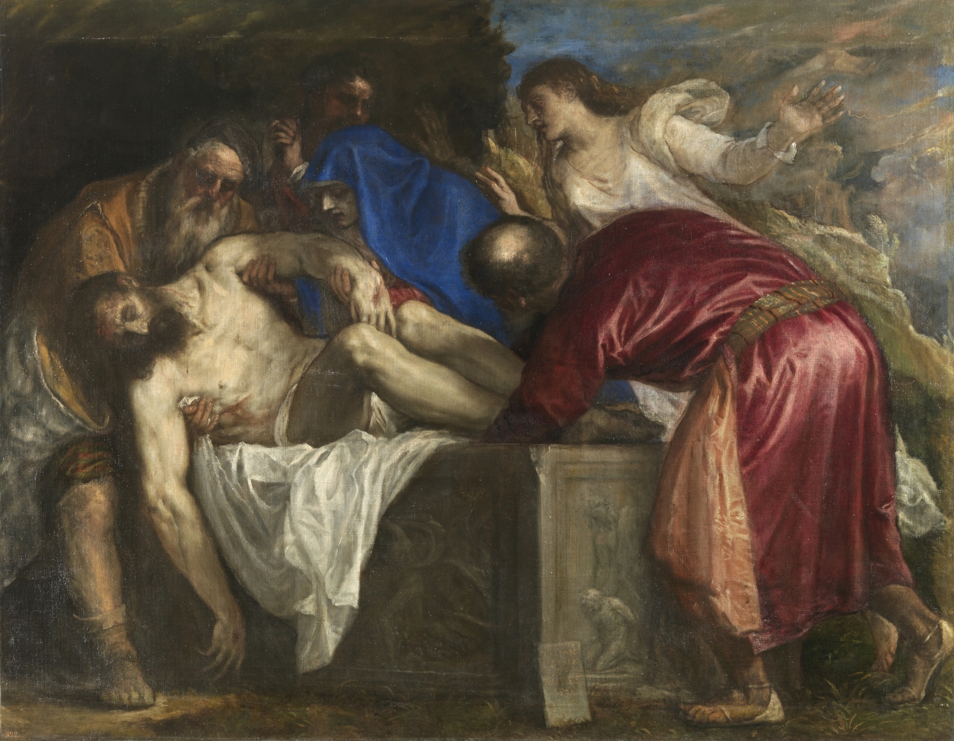 Entierro de Cristo, El [Tiziano]