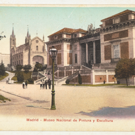 Museo del Prado, vista de la fachada norte o de Goya