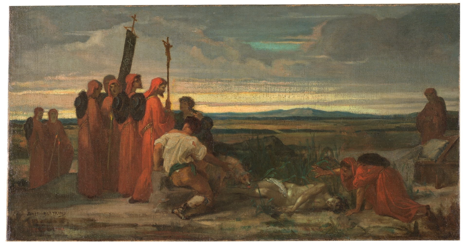 The Confraternity of Death recovering the Body of a murdered Man