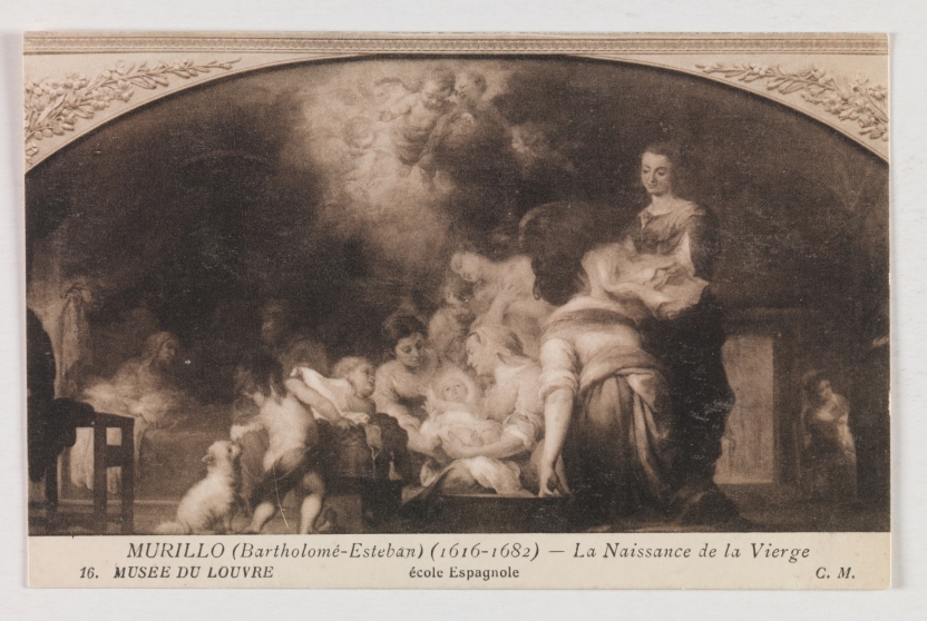 Imagen de la obra: "El nacimiento de la Virgen"