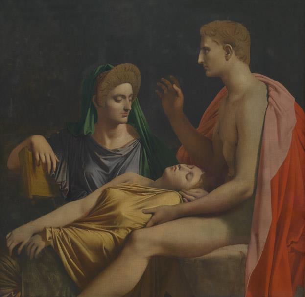 Virgilio lee la Eneida ante Augusto, Octavia y Livia o“Tu Marcellus eris” [fragmento]