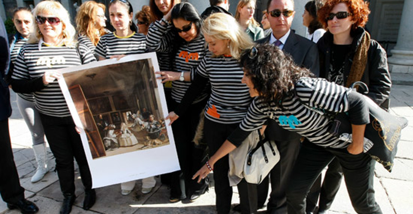Las Malas Meninas toman el Prado