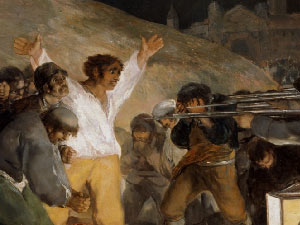 Cartelas de Los fusilamientos de Goya