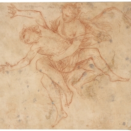 Dos figuras volando