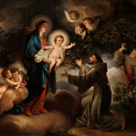 The Virgin Appearing to Saint Francis