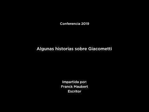 Algunas historias sobre Giacometti