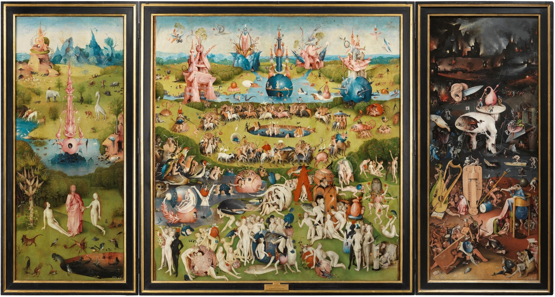 The Garden Of Earthly Delights Triptych The Collection Museo