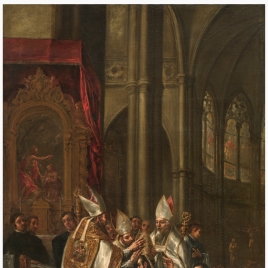 La consagración de san Ambrosio como arzobispo