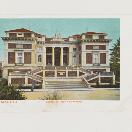 Museo del Prado, vista de la fachada norte o de Goya