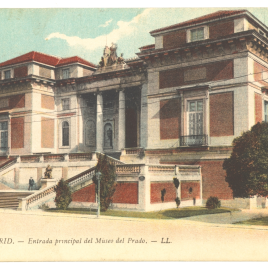 Museo del Prado, vista de la fachada norte o de Goya
