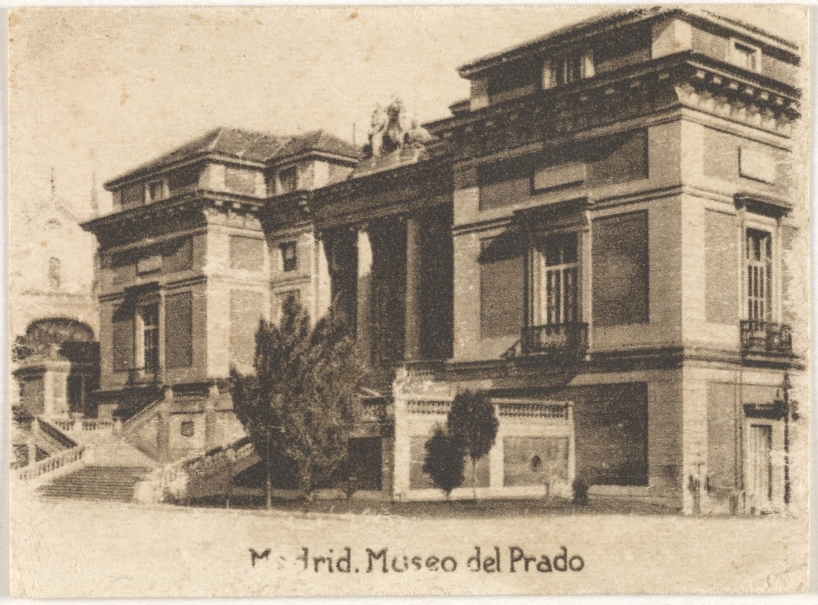 Imagen de la obra: "Museo del Prado, vista de la fachada norte o de Goya"