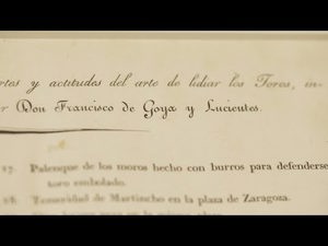 Repertorio de referencias impresas de Goya (1771 - 1828)