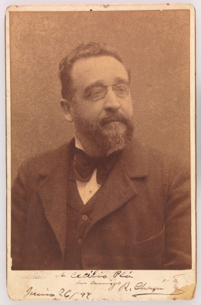 Imagen de la obra: "Ruperto Chapí, compositor (retrato de estudio)"