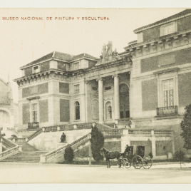 Museo del Prado, vista de la fachada norte o de Goya