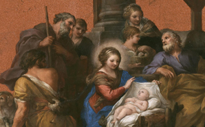 Restauración de La Natividad de Pietro da Cortona