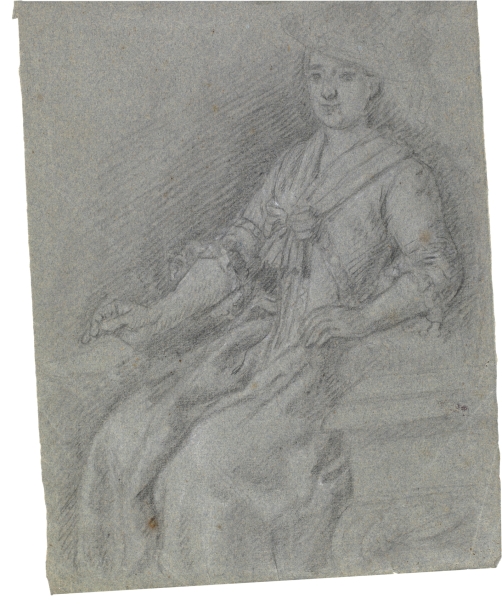 Imagen de la obra: "Dama sentada"