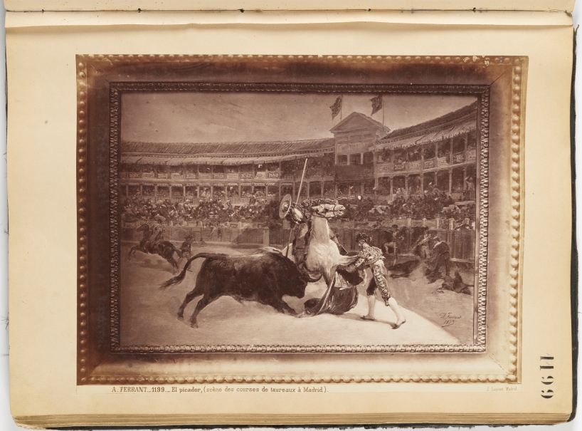 Imagen de la obra: "El picador, escena de corrida de toros en Madrid"