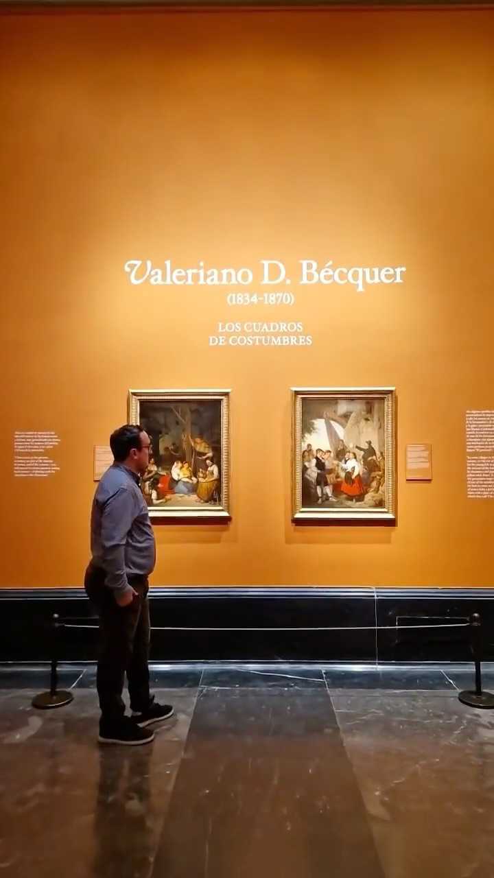 Nueva exposición: “Valeriano D. Bécquer (1834-1870): Los cuadros de costumbres”