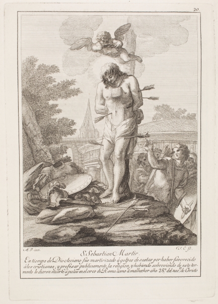 Imagen de la obra: "San Sebastián mártir, 20 de enero"