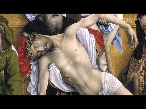 Commented works: Descent from the Cross, by Rogier van der Weyden