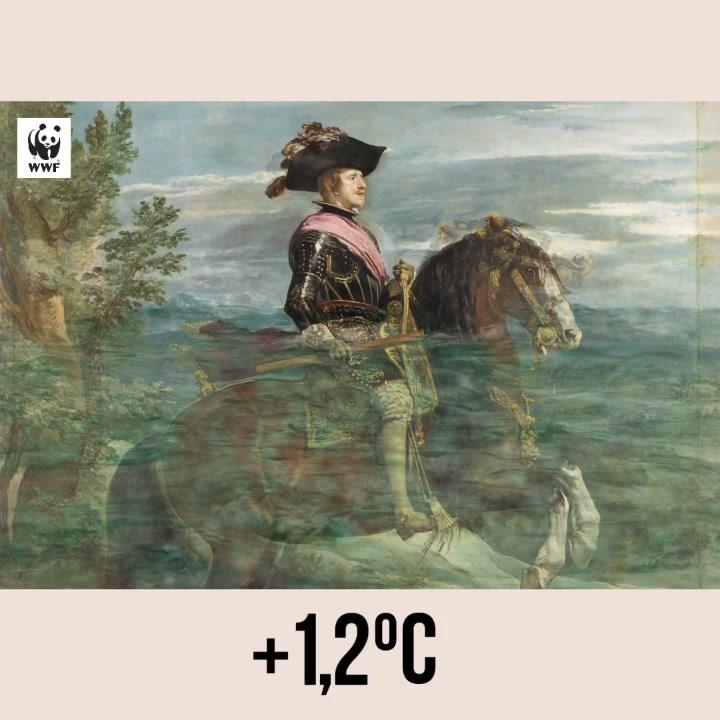 Campaña contra el cambio climático en colaboración con WWF