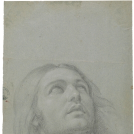 Cabeza para la figura de San Juan Evangelista