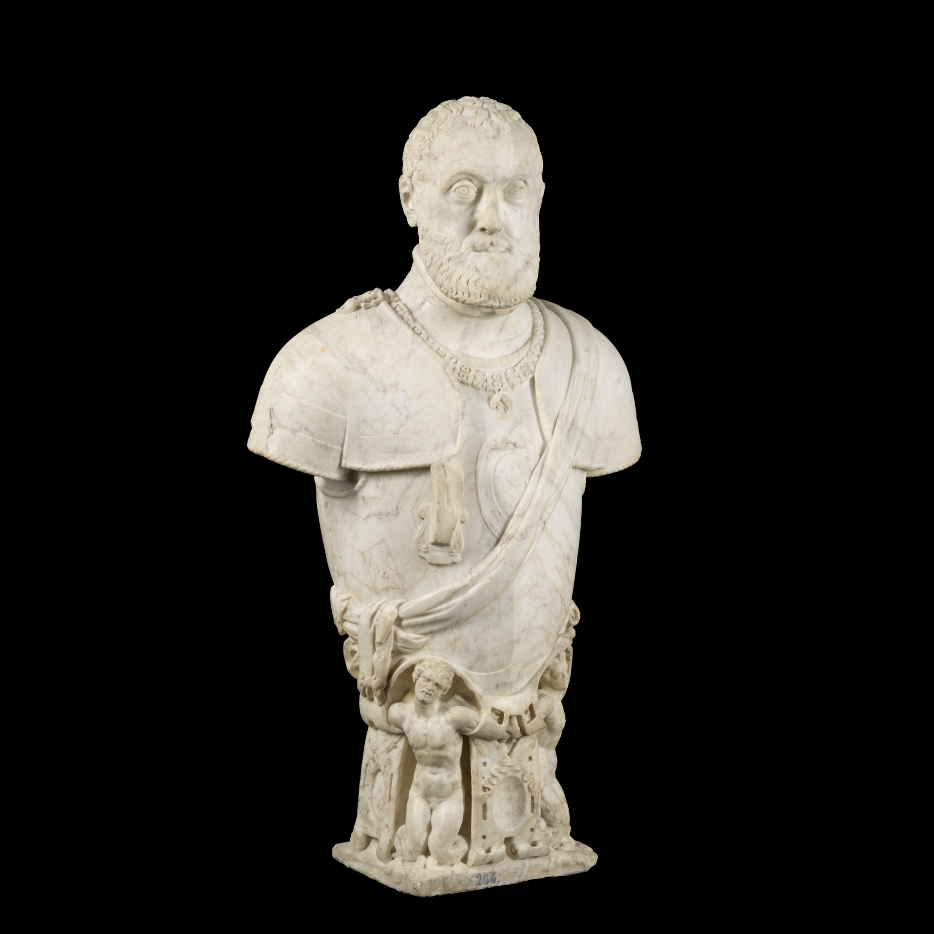 Emperor Carlos V (bust) - The Collection - Museo Nacional del Prado