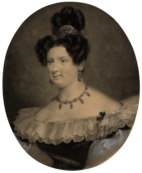 Imagen de la obra: "María Cristina de Borbón, reina de España"
