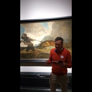 Día Mundial de la Poesía. Sala de pinturas negras de Goya