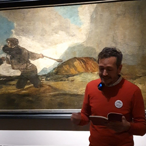 Día Mundial de la Poesía. Sala de pinturas negras de Goya