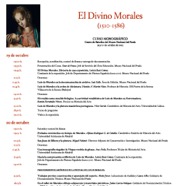 El Divino Morales (1510-1586) [Recurso electrónico] : curso monográfico , Centro de Estudios del Museo Nacional del Prado / Museo Nacional del Prado.