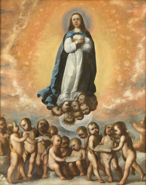The Immaculate Conception as a Child