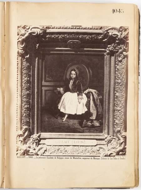 Imagen de la obra: "La princesa Carlota de Bélgica, viuda de Maximiliano, emperador de México"