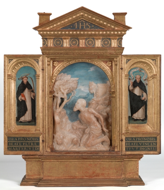 Portable oratory with the penitent Saint Jerome