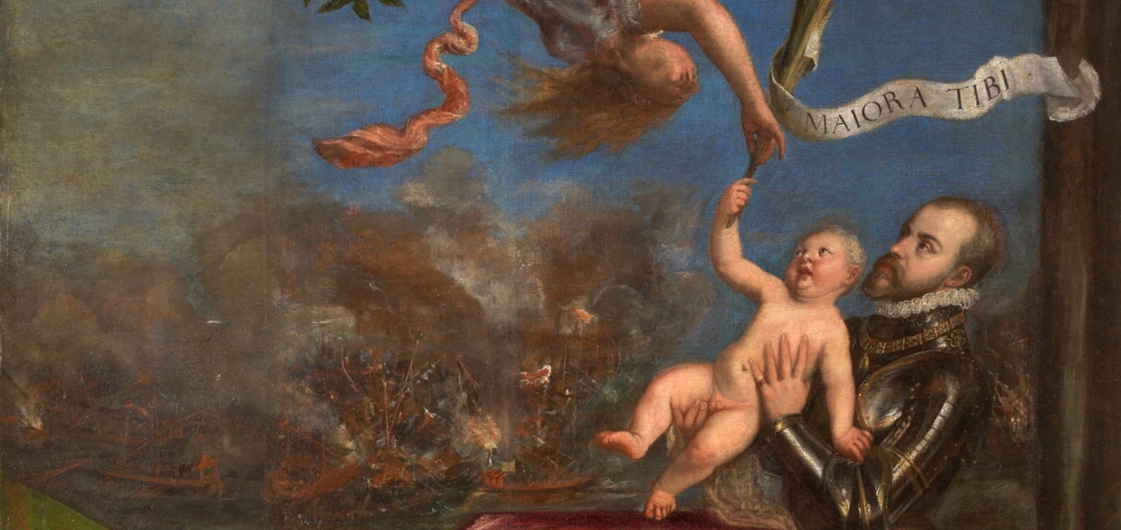 Felipe II ofreciendo al cielo al infante don Fernando