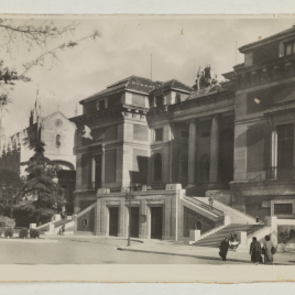 Museo del Prado, vista de la fachada norte o de Goya