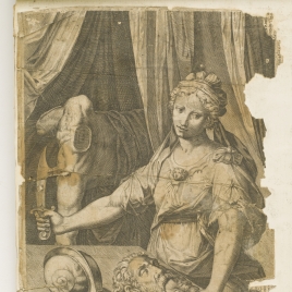 Judit con la cabeza de Holofernes