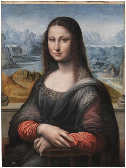 Mona Lisa (reproducción con la técnica de Didú)