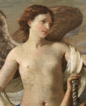 El triunfo de David, de Nicolas Poussin