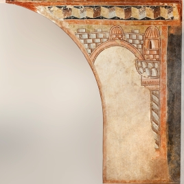 Imagen de Right Spandrel of the Entry Arch, Hermitage of Vera Cruz, Maderuelo (Segovia)