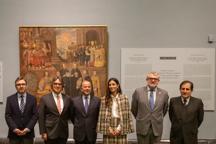 El Prado expone Matrimonios de Martín de Loyola con Beatriz Ñusta y de Juan de Borja con Lorenza Ñusta de Loyola, procedente del Museo Pedro de Osma en Lima