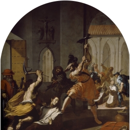 El martirio de los cartujos de Roermond