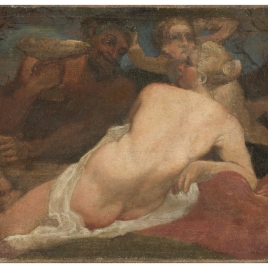 Venus y un sátiro