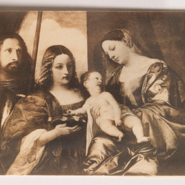 La Virgen con el Niño, Santa Dorotea y San Jorge