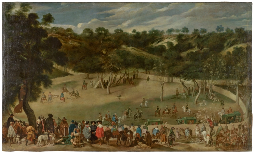 Cacería de jabalíes en el Hoyo