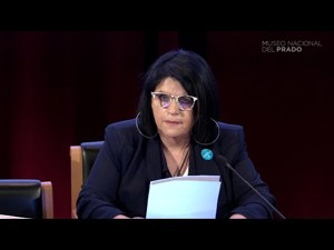 Presentación de conclusiones por Ana Moreno Rebordinos, Encarna Lago González y Luis Noguerol Elena